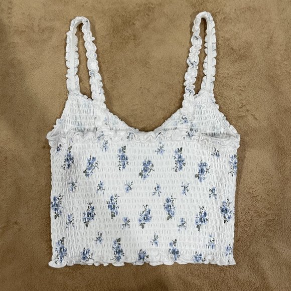 Hollister Smocked Ruffle Cami Tank - Picture 2 of 3